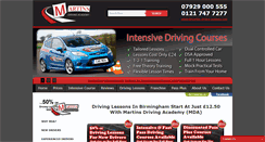Desktop Screenshot of martins-driving-academy.com